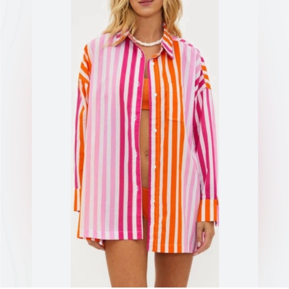 Beach Riot Alexa Top Sunset Stripes